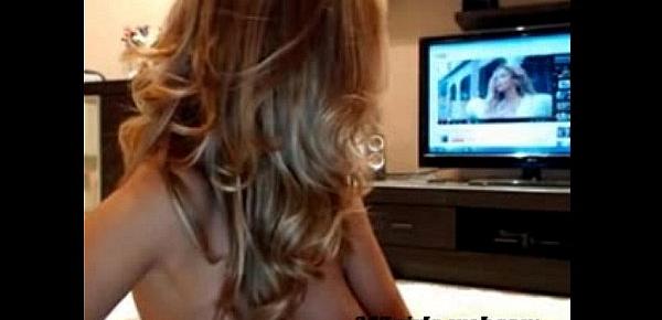  beatiful jenny with nice tits on webcam, cam, tits, white, amazing pussy, 247girls.webcam